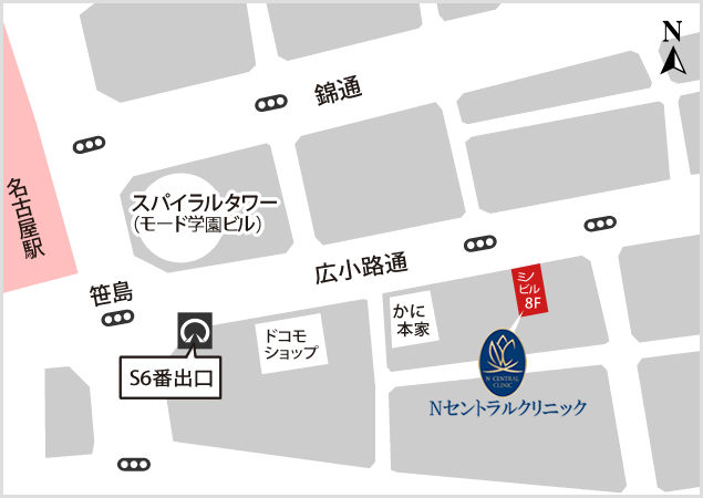 クリニック地図